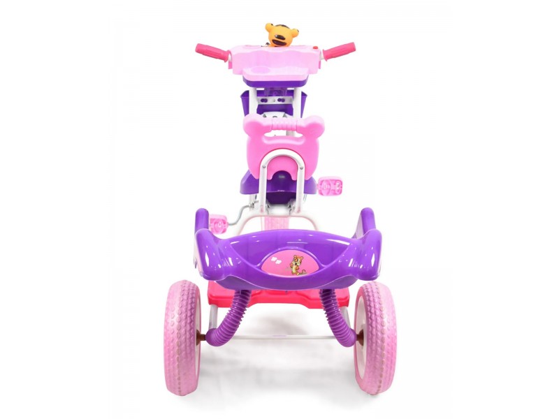 Tricycle with Basket - Pink and Purple  Tricycle with Basket - Pink and Purple