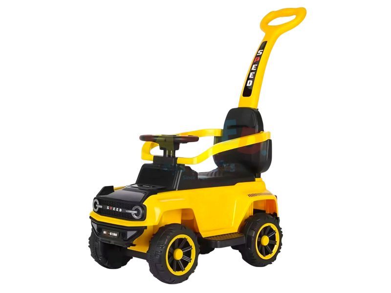 سيارة أطفال تعمل بالدفع