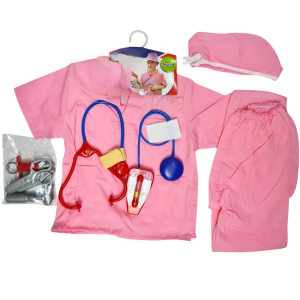 Children's occupational clothing set (nurse) from 3 to 7 years old 