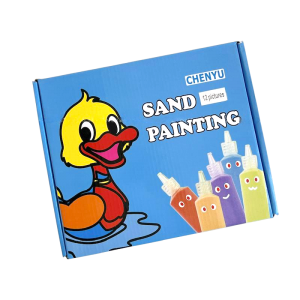 مجموعة الرسم بالرمل للأطفال المكونة من 12 قطعة لوحات الفقاعات الرملية يدوية الصنع صورة ورقية فن و تلوين