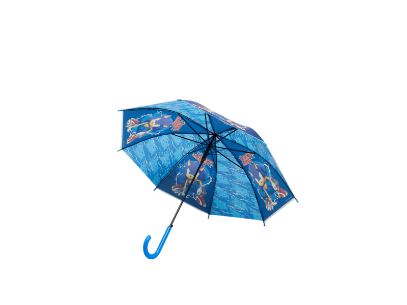 Blue Sonic Prime children's umbrella 