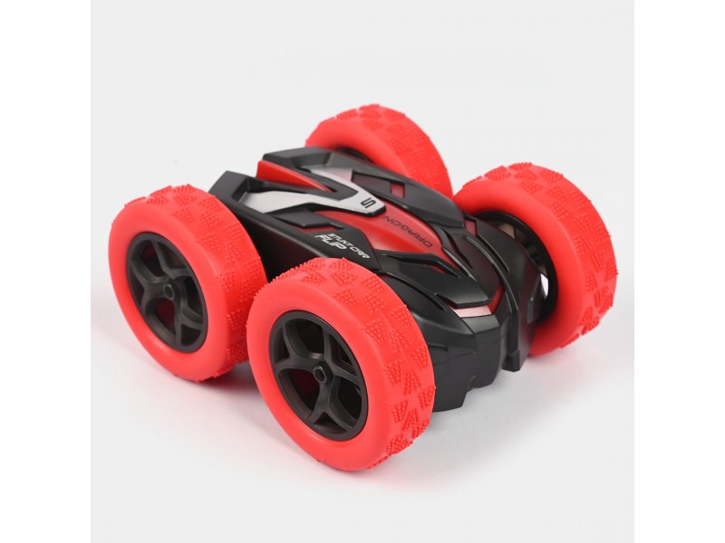 سيارة تحكم عن بعد مزدوجة الجوانب، تدور 360 درجة