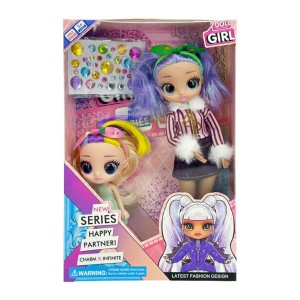 مجموعة دمى للبنات بتصميم عصري جديد