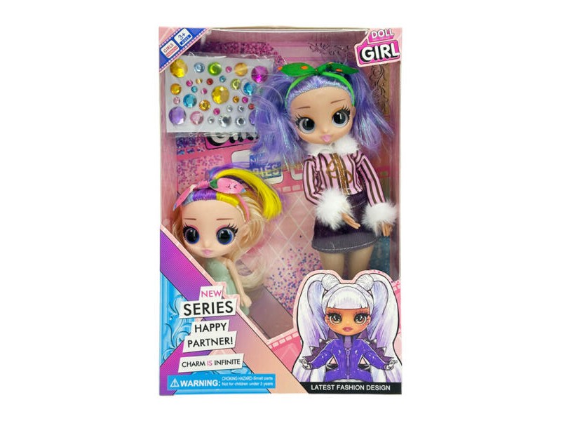 مجموعة دمى للبنات بتصميم عصري جديد