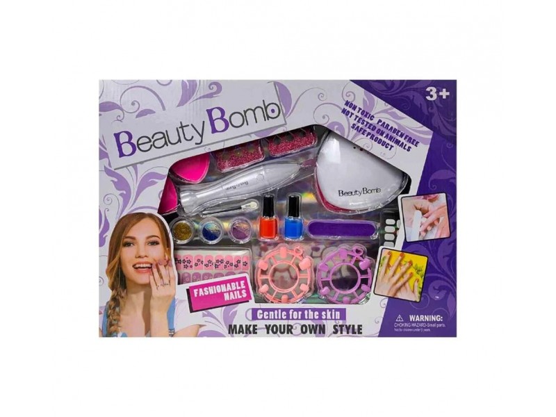 طقم تزين الأظافر للفتيات 