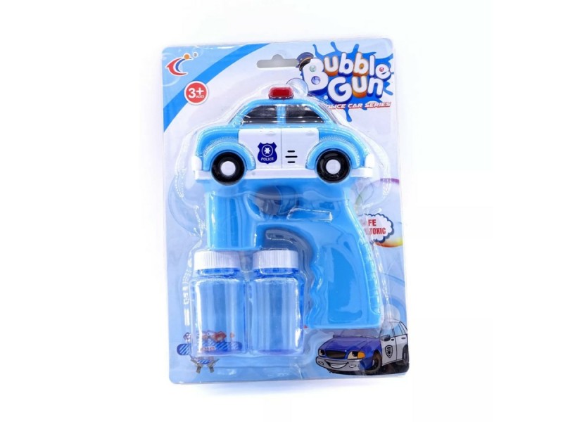 Police car shaped bubbles - battery operated