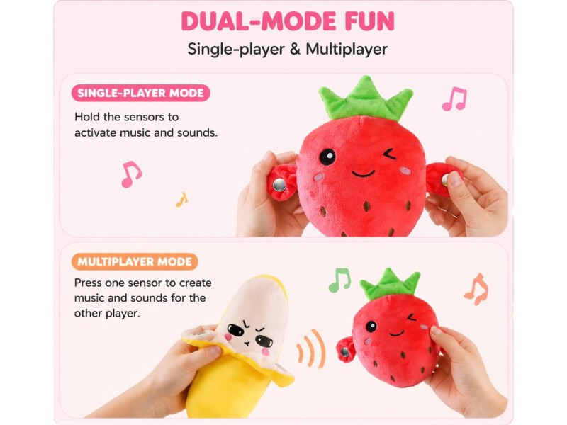 Memoji Interactive Sensory Toy for Kids | Smart Musical Toy that Responds to Clapping and Movement