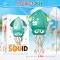 Dancing Octopus Toy for Kids: Electric Belly Crawling Octopus, Magical Dancing Musical Squid Toy