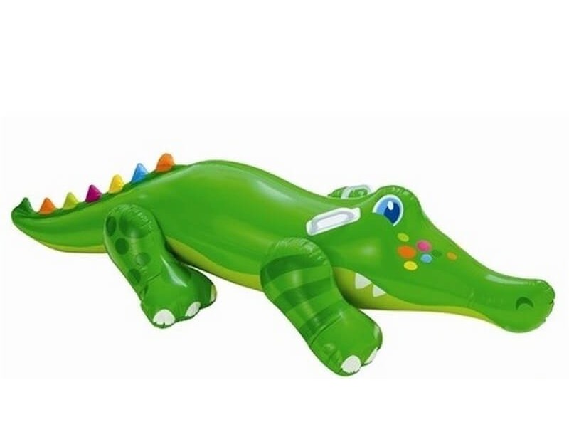 inflatable crocodile float