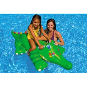 inflatable crocodile float