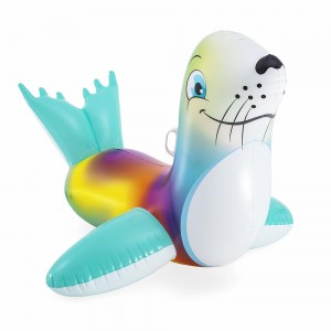 Seal-themed swimming floats