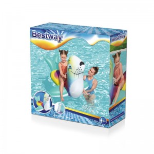 Seal-themed swimming floats