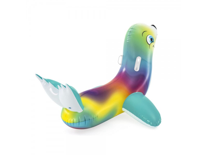 Seal-themed swimming floats