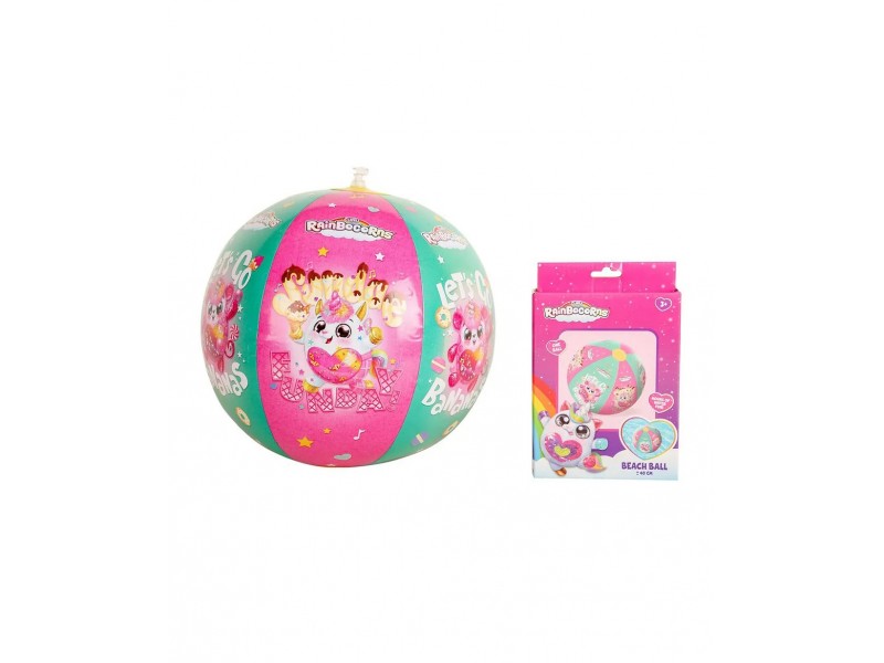 Rainbowcorns beach ball