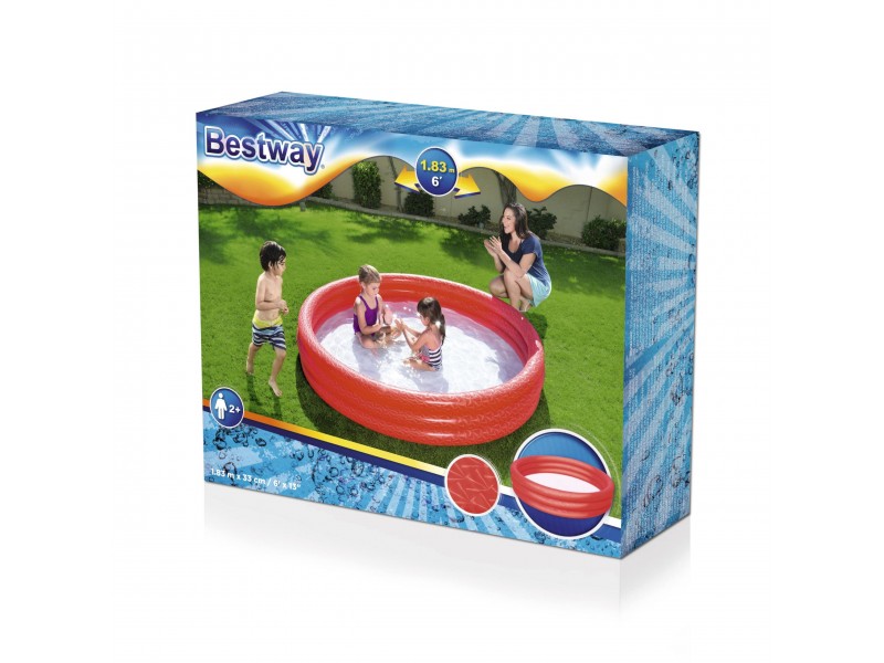 Bestway 3 rings circular pool for unisex 183x33 cm